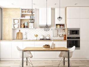 Thiết kế nội thất nhà bếp theo phong cách Scandinavian