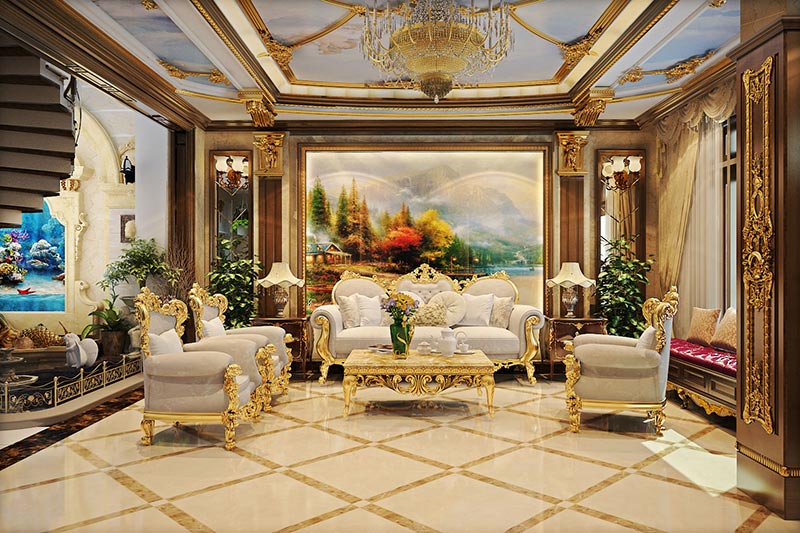 Một số mẫu nhà đẹp Phong cách thiết kế nội thất Luxury - Ảnh 2